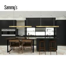 Outdoor landscape patio deck pool backyard porch exterior outdoor kitchen front yard driveway poolhouse. 2019 Modern Black Italian Kitchen Set Cabinet With Dining Table Design Id 11048106 Buy China Kitchen Furniture Design Kitchen Supplies Kitchen Countertops Ec21