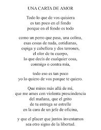 Una Carta De Amor Poema De Julio Cortazar Julio Cortazar Poemas Cortazar Poemas Cortazar