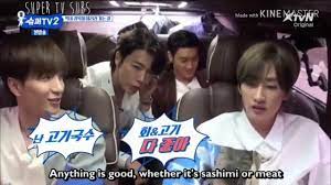 (sub indo) supertv season2 • lovelyz • (poor donghae:v). Super Tv Season 2 Eunhyuk Not Leeteuk Snack On The Rest Area Youtube