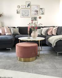 Couchtisch glas schwarz & gold. Wohnzimmertisch Betonoptik Poco