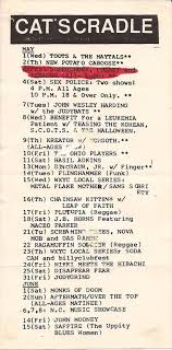 Tickets for all cat's cradle concerts are purchased with a 100% moneyback guarantee. Fugazi Live Series Chapel Hill Nc Usa 5 03 91