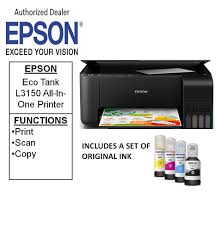 Epson has an extensive range of multifunction printers, data and home theatre projectors, as well as pos printers and large format printing solutions. Epson L3150 Cloud Print Promotions
