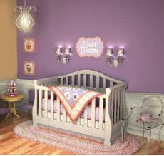 Purple Baby Bedding Purple Nursery Themes Ideas