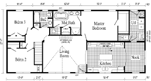 Open Ranch Style Floor Plans Hanover Ranch Style Modular Home Pennwest Homes Model S Hr107 A Ranch Style Floor Plans Floor Plans Floor Plans Ranch