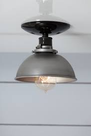 Free shipping & free returns*. Steel Metal Dome Shade Light Semi Flush Mount Ceiling Lighting Industrial Light Electric