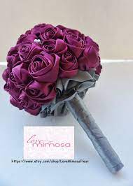We did not find results for: Satin Rose Bouquet Burgundy Deep Red Flower Accented With Etsy In 2021 Satin Flowers Diy Ribbon Rose Bouquets Simple Wedding Bouquets