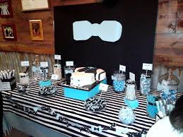 Black And White Baby Shower Decorations Baby Shower Sweet Baby Boy Bowties Baby Shower Boy Black White Stripes Polka Dot Blue Baby Shower Decorations Boy Baby Shower Themes Baby Boy Shower