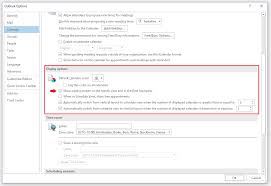 Click file > options to o pen the outlook options dialog box. Display Calendar Week In Outlook Ionos