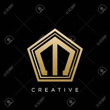 Show off your brand's personality with a custom pentagon logo designed just for you by a professional designer. M Pentagon Logo Design Vector Icon Symbol Royalty Free Cliparts Vectors And Stock Illustration Image 154934971