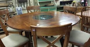 Dream Kitchen Table Sides Fold Down Into A Square Table Round Lazy Susan In The Center