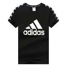 Adidas T恤情侶款大小logo印花圖案運動短袖t恤四色選 Mens Tops Mens Tshirts T Shirts For Women
