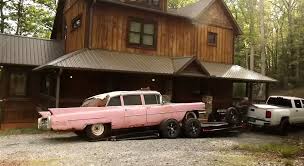 1963 Cadillac supposedly owned by Elvis discovered in scrapyard and fired  up for first time in years