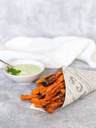 Krokante Zoete Aardappel Frietjes Cookingqueens Recept In 2020 Zoete Aardappel Frietjes Aardappel