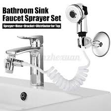 And let the installer of that faucet be you! Bathroom Faucet Sprayer Kitchen Water Tap Extension Nozzle Connector Attachment Ebay