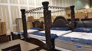 Bed, bedroom furniture, twin size bed, full size bed, queen size bed, king size bed, california king size bed, bookcase bed, book case bed, canopy bed, bed with canopy. Best Ashley North Shore King Canopy Bed For Sale In Huntersville North Carolina For 2021