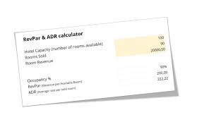 A hotel wants to know its revpar so it can accurately assess its performance. Free Revpar Calculator