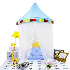 Build bohemian crib canopy for your baby is not hard. Lifeease Baby Bed Canopy Princess Hanging Play Tent Round Hoop Crib Netting For Bedroom Decoration Study Indoor Reading Corner Children Play Tent Castle Dark Blue Buy Online In Bahamas At Bahamas Desertcart Com Productid