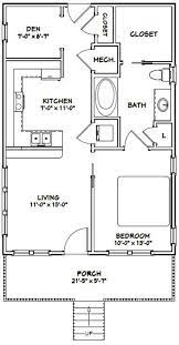 22x32 House 1 Bedroom 1 Bath 704 Sq Ft Pdf Floor Plan Etsy Tiny House Floor Plans Guest House Plans Small House Floor Plans