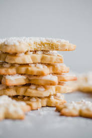 Beat in vanilla, eggs, baking powder, salt, and flour. Almond Sugar Cookies With Simple Icing A Beautiful Plate