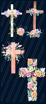Download Wooden Crosses Easter Watercolor Clipart Flowers Cross Wood Etsy In 2021 Easter Watercolor Cross With Flowers Drawing Watercolor Clipart