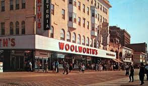 Woolworths On The Boardwalk Atlantic City Nj Circa Late 1960s You Could Buy Anything You Needed At An Afford Atlantic City Boardwalk Atlantic City Jersey City