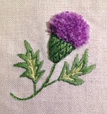 Scottish Thistle Needle Book Stumpwork Embroidery Pdf Pattern Instant Download Needle Case Hand Embroidery Pdf Pattern Sewing Gift In 2020 Ribbon Embroidery Tutorial Hand Embroidery Stitches Ribbon Embroidery