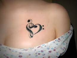 Music tattoos are not meant only for musicians and rock stars, even a common man who has great devotion classic music tattoo for girls chest. 52 Best Small Music Tattoos And Designs