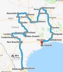 Germanfest on april 24, tour de norway on may 15, tour d'italia on june 19 and the tour de paris on july 17. A Cheap Texas World Tour That Hits Most Of The Cities Of Europe Album On Imgur