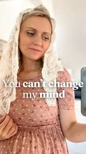 You can’t change my mind, veiling is a beautiful tradition! , I felt drawn  to covering my head in church before I was even Catholic. I remember when  we first went to a TLM, I was the only lady without ...