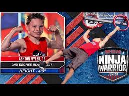 5 Ashton Myler S Reaction To American Ninja Warrior Jr Youtube In 2020 American Ninja Warrior Ninja Warrior Warrior
