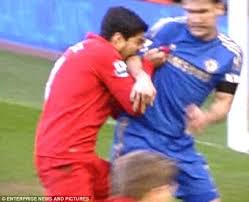 Luis Suarez Branislav Ivanovic Incident Liverpool Fc Wiki Fandom