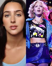 🌟DreamCast🌟 @madelinehudelson as Sherrie in Rock Of Ages #broadway  #musical #theatre #rockofages #rockofagesmusical