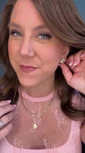 PRELAUNCH of our SPRING Collection! Foxy Earrings & Necklace in gold now  available ✨✨✨ Instant ADD TO CART with its fluted texture that creates a  sparkle effect in the Iconic quatrefoil pendant and ...