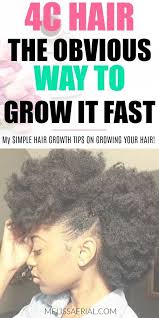 Seal your hair with oil or butter. 4c Hair Care Is Vital To Your Hair Success If You Want To Grow It Long 4c Hairstyles 4c Hair Care Hair Growth Tips