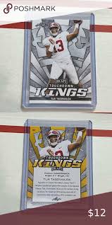Jun 06, 2021 · former alabama quarterback tua tagovailoa had an interesting rookie season in 2020, but will now have some ground to make up in his. 2020 Leaf Draft 90 Tua Tagovailoa Rookie Card Mint 2020 Leaf Draft 90 Tua Tagovailoa Touchdown Kings Rookie Card Sh Cards Alabama Crimson Tide Things To Sell