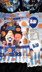 Black Boss Baby Party Decorations New African American Boss Boy Baby Party Decorations Royal Blue Black Boy Birthday Party Supplies Favors Digital Download Printable In 2020 Boys Birthday Party Supplies Baby Party Decorations Baby Birthday Party Boy