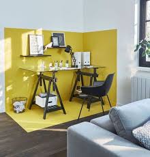 Balbek bureau has completed the 'say no mo' beauty salon in kyiv with a 'broken' concrete arch and golden details. Espace Bureau Dans Le Salon 17 Idees Pratiques D Amenagement