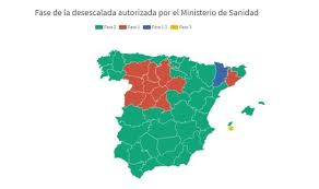 En el día en el que se registraron récord de contagios de coronavirus en la provincia, otras tres localidades retrocedieron a fase 3. Coronavirus Fases Desescalada Situacion En Las Ccaa