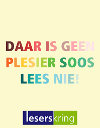 Daar Is Geen Plesier Soos Lees Nie Words Afrikaans School