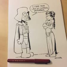 Imagen Insertada Star Wars Drawings Star Wars Cartoon Star Wars Comics