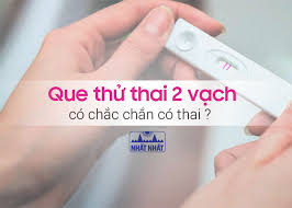 Đáng nói hơn là sau đó mẹ chồng đã cầm lấy tay tôi và nói một cách vội vã vậy là con đã có thai, cần tĩnh trời ơi, mẹ chồng làm thế này khác nào đâm một nhát dao thật sâu vào trái tim tôi cơ chứ? Que Thá»­ Thai 2 Váº¡ch Co Cháº¯c Cháº¯n Co Thai