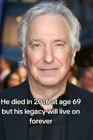 Alan Rickman Villain Roles