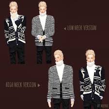 sims 4 cc s the best cardigan by meeyou world