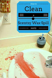 If you cleaned up a lot of candle wax, it can seem like a waste to just toss it in the trash. How To Clean A Scentsy Wax Spill Easily Mommy Snippets Spilled Candle Wax Candle Wax Removal Cleaning Candle Wax