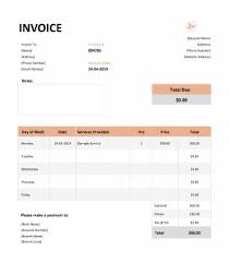 Employment of child care workers will increase by 2 percent from 2019 to 2029, according to the bls, slower than the average job growth predicted for all occupations. 27 Day Care Invoice Template Collection Wave Accounting