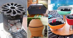 The typical charcoal grill can do more than just char meat. 10 Diy Bbq Grill Ideas For Summer Diy Barbecue Ideas Balcony Garden Web