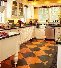 Painted Floor Ideas For The Kitchen Painted Kitchen Floors Painted Wood Floors Kitchen Flooring