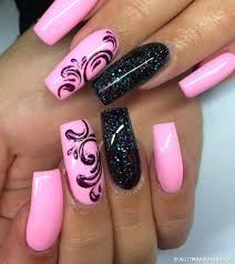 Seien sie der erste, der dieses produkt bewertet. Nageldesign Pink Schwarz Make Up Trends Nageldesign Pinke Nagel Nageldesign Pink