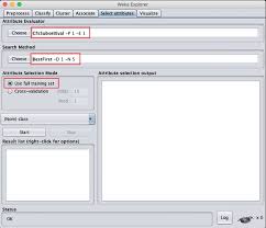 Weka Feature Selection Tutorialspoint