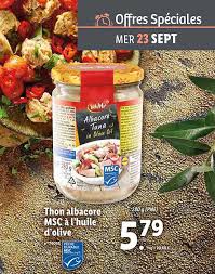 Offre Thon Albacore Msc A L Huile D Olive Chez Lidl